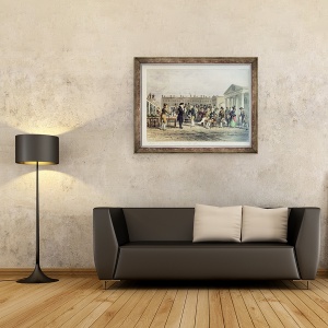 Tablou inramat - Thomas Hosmer Shepherd - Vracul doctor, 70 x 90 cm - Img 2