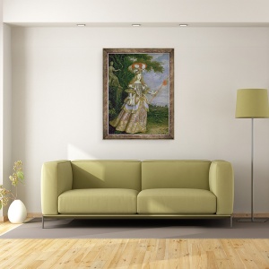 Tablou inramat - Thomas of Ypres - Imparateasa Margaret Tereza 1651-73, prima sotie a imparatului Leopold I 1640-1705 al Austriei, 60 x 80 cm - Img 2