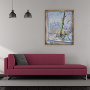 Tablou inramat - Timothy Easton - Fag si Haw Frost, 50 x 60 cm - Img 2