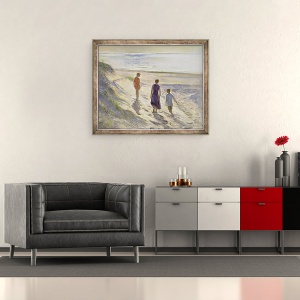Tablou inramat - Timothy Easton - Jos la mare, 50 x 60 cm - Img 2