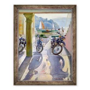 Tablou inramat - Timothy Easton - Roti si vele, 60 x 80 cm