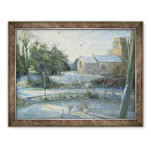 Tablou inramat - Timothy Easton - Sarntul inghetat, 60 x 80 cm