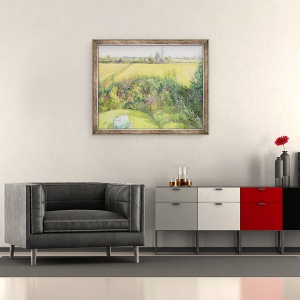 Tablou inramat - Timothy Easton - Trandafiri si porumb, 50 x 60 cm - Img 2