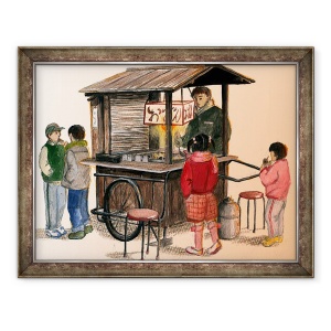 Tablou inramat - Tomoko FURUYA - Oden, 2015, 60 x 80 cm