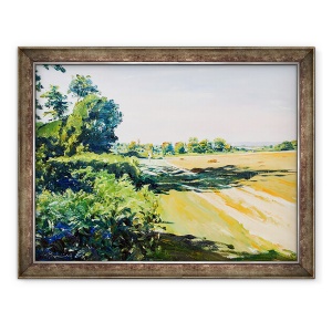 Tablou inramat - Tony Fandino - Camp de grau I, 60 x 80 cm