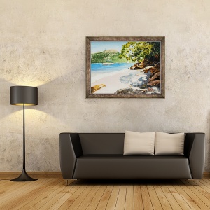 Tablou inramat - Tony Fandino - Plaja Formentor, Mallorca, 60 x 80 cm - Img 2