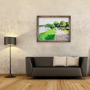 Tablou inramat - Tony Fandino - Raul Tamisa II, 60 x 80 cm - Img 2