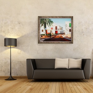 Tablou inramat - Tony Fandino - Strada II, 70 x 90 cm - Img 2