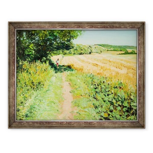 Tablou inramat - Tony Fandino - Wrau Field langa Otford, 60 x 80 cm