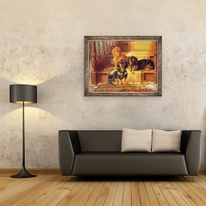Tablou inramat - Valentine Thomas Garland - Rafinitati la moda, 60 x 80 cm - Img 2