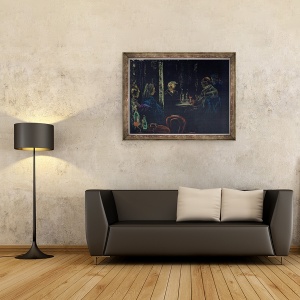 Tablou inramat - Vincent Alexander Booth - Audienta in clubul Londrei, 2009, 60 x 80 cm - Img 2