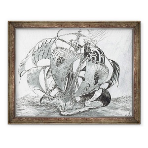 Tablou inramat - Vincent Alexander Booth - Creatorii de furtuni Camotes Sea, 2018, 60 x 80 cm