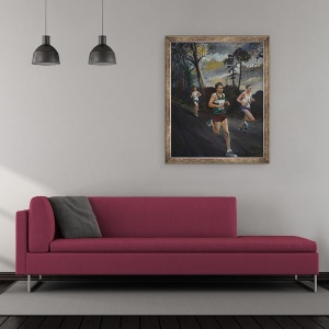 Tablou inramat - Vincent Alexander Booth - incredere, 2002, 50 x 60 cm - Img 2