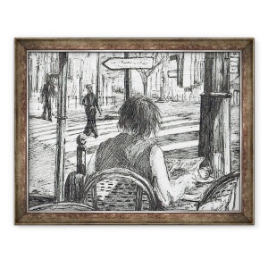Tablou inramat - Vincent Alexander Booth - La Rotonde - Paris, 2003, 60 x 80 cm
