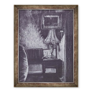 Tablou inramat - Vincent Alexander Booth - Lampa aprinsa la lumina lumanarilor, 1997, 60 x 80 cm