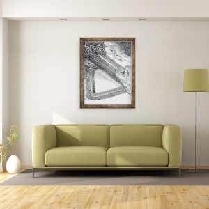 Tablou inramat - Vincent Alexander Booth - page31, Castelul din padurea Findhorn, 2006, 60 x 80 cm - Img 2