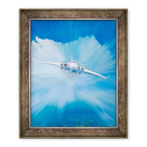 Tablou inramat - Vincent Alexander Booth - Vulcan Alb, 2016, 70 x 85 cm