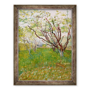 Tablou inramat - Vincent van Gogh - Livada inflorita, 60 x 80 cm