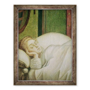 Tablou inramat - Vittore Carpaccio - Visul Sfantului Ursula, 60 x 80 cm