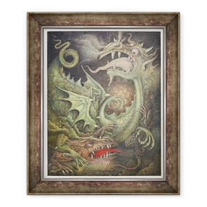 Tablou inramat - Wayne Anderson - Beowulf, 50 x 60 cm