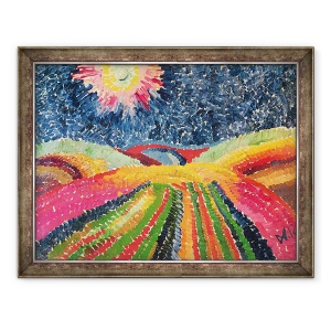 Tablou inramat - Wilhelm Morgner - Calea, 70 x 90 cm