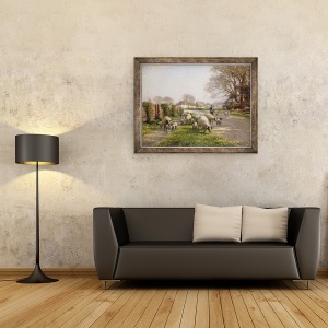 Tablou inramat - William Kay Blacklock - Primavara, 60 x 80 cm - Img 2
