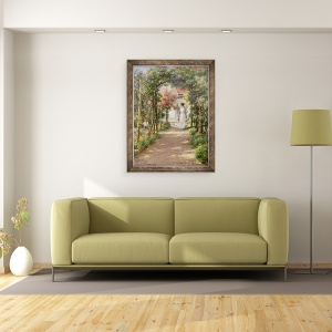 Tablou inramat - William Kay Blacklock - vara, 60 x 80 cm - Img 2