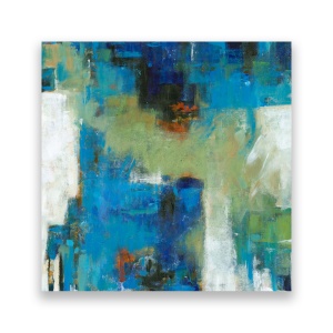 Tablou Canvas - Abstract, Albastru, 60 x 60 cm