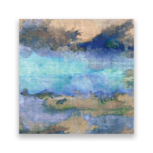 Tablou Canvas - Abstract, Modern, Pictura, Albastru, Apa, 60 x 60 cm