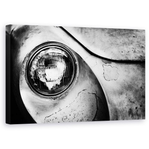 Tablou canvas - Alfa Romeo, Masina, Alb-Negru, Abstract, 50 x 80 cm