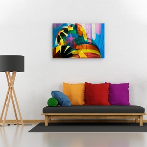 Tablou canvas - Baloane, Balon, Abstract, Colorat, Montaj, Reno, 40 x 60 cm - Img 2