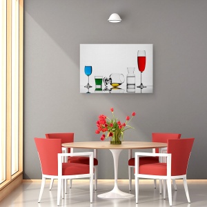 Tablou canvas - Bea, Bar, Bea, Bauturi, Punct, 80 x 120 cm - Img 4