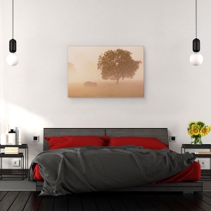 Tablou canvas - Bizon European, Ceata, Ancestrala, Salbatic, 60 x 90 cm - Img 3