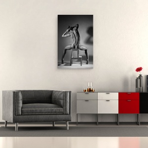 Tablou canvas - Bodyscape, Atletic, Corp, Ingrijire Corporala, Femeie, Fitness, 60 x 90 cm - Img 2