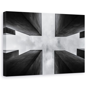 Tablou canvas - C R O S, Memorial, Ucis, Berlin, Germania, Blocuri, 40 x 60 cm
