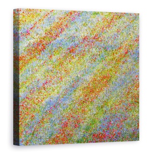 Tablou canvas - Castelluccio 2, Abstract, Camp, Lunca, Floare, Flori, 90 x 90 cm