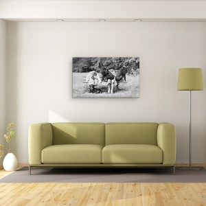 Tablou canvas - Cei Mai Buni Prieteni, Caine, Prieten, Polonia, Animal, 50 x 80 cm - Img 2