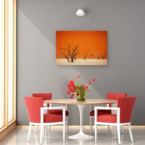 Tablou canvas - Cel Mai In Varsta, Peisaj, Mort, Copac, Nisip, Desert, 60 x 90 cm - Img 4