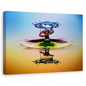 Tablou canvas - CMYK, Macro, Strop, Ton, Natura Moarta, Apa, 60 x 90 cm