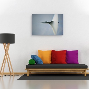 Tablou canvas - Con, Actiune, Jet, Zbor, Avion, 60 x 90 cm - Img 2