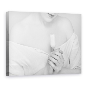 Tablou canvas - Conceptual, Portret, Conceptual, Alb, Sentimente, Femeie, 60 x 80 cm