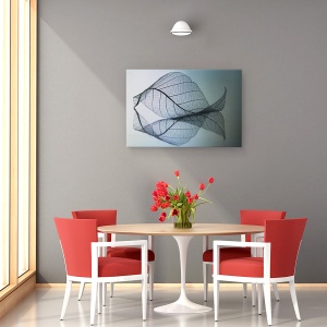 Tablou canvas - Curvaceousness, Frunza, Linie, Curba, Delicata, 60 x 90 cm - Img 4