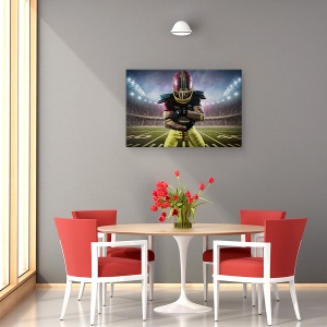 Tablou canvas - Danilo, Sport, Fotbal, Om, Stadion, Sport, 80 x 120 cm - Img 4