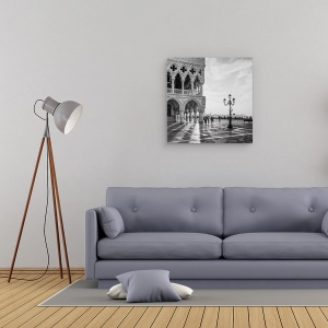 Tablou canvas - Dimineata Devreme - Venetia, Palat, Palatul Dogilor, 90 x 90 cm - Img 2