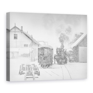 Tablou canvas - Din Siberia Cu Dragoste, Iarna, Zapada, 50 x 70 cm