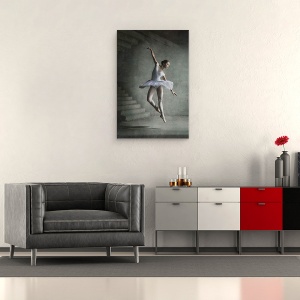 Tablou canvas - Dinka 1, Balet, Dansatoare, 60 x 90 cm - Img 2