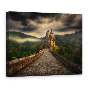 Tablou canvas - Eltz, Castel, Eltz, Calatorie, Germania, Misterios, 75 x 100 cm