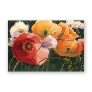 Tablou Canvas - Floral, Mac, Multicolor, 60 x 80 cm