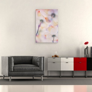 Tablou canvas - Flori, Floare, Moale, Macro, Flori, Pastel, 60 x 90 cm - Img 2