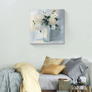 Tablou Canvas - Flori, Hortensie 80 x 80 cm - Img 2